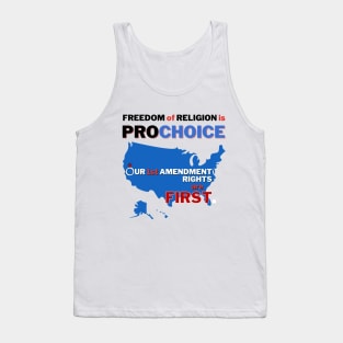 Prochoice America - Freedom of Religion Tank Top